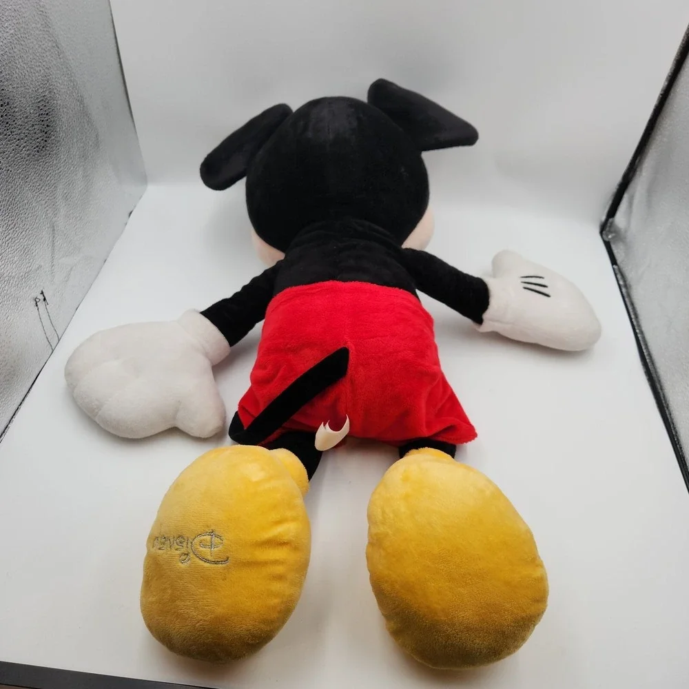 Disney Mickey Mouse Clubhouse Yellow Tennis Shoes Floppy Plush‎ Toy for Kids